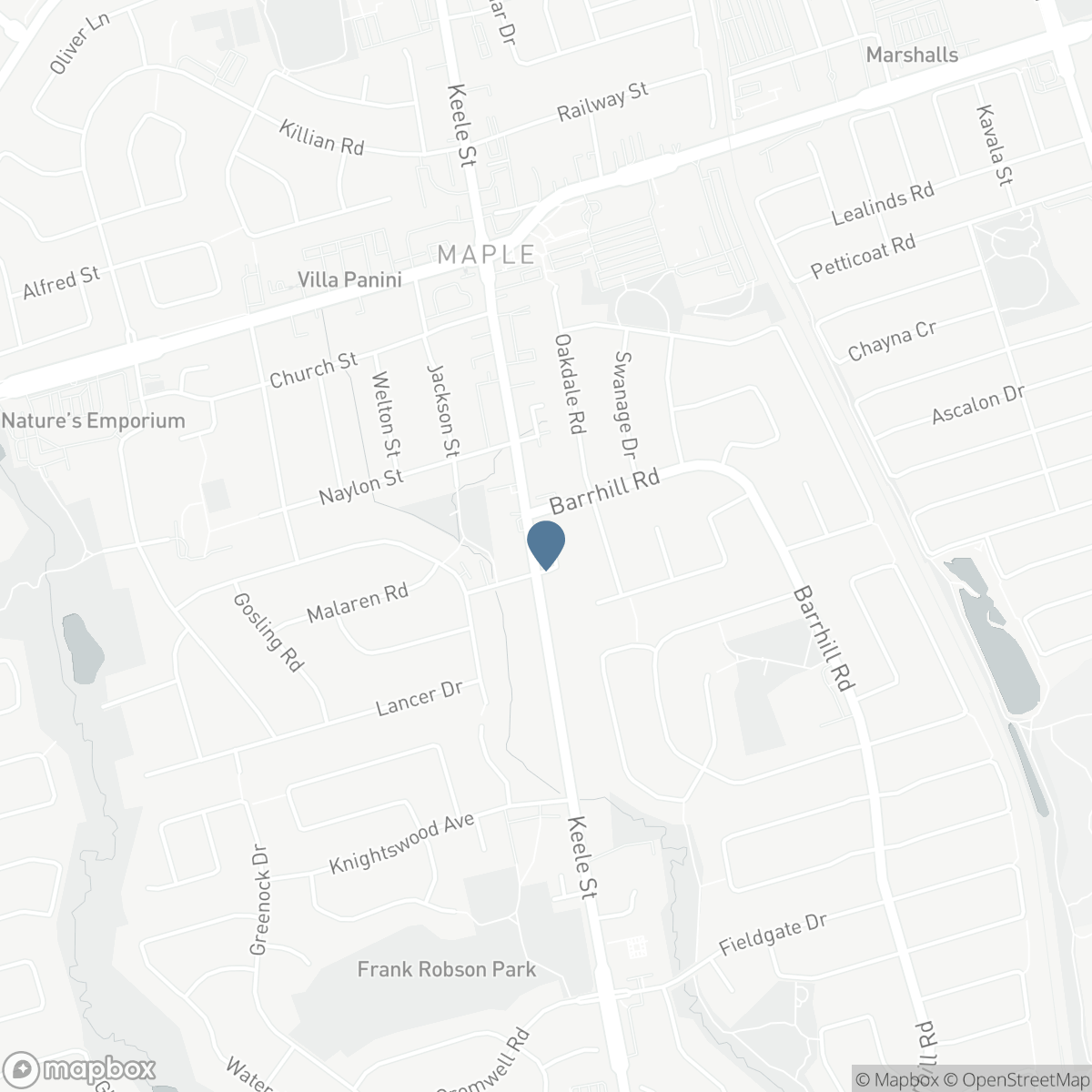 9809 KEELE STREET, Vaughan, Ontario L6A 5E3